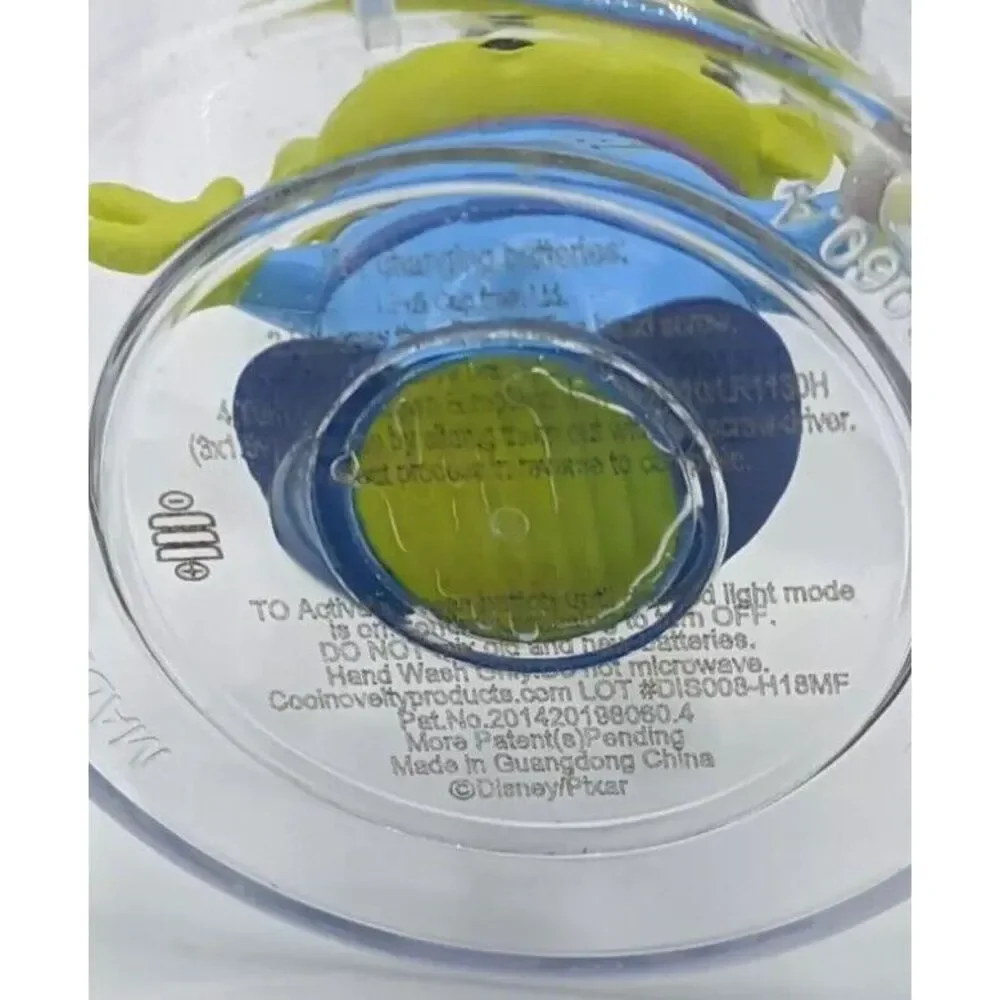 Disney Parks Pixar Toy Story Land Little‎ Green Alien Claw Light-up Cup w/ Straw